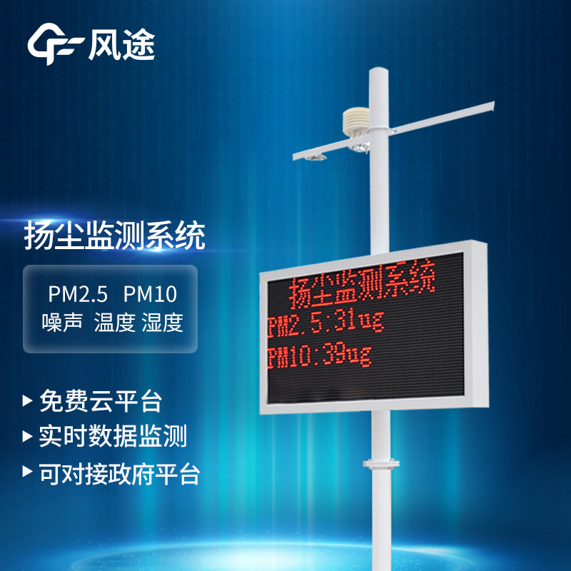 操場 10 要素揚塵監測系統